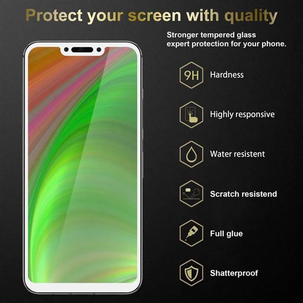 RKINC Vetro Teperato [3 Pezzi] per iPhone SE 3 2022/ SE 2 2020, iPhone