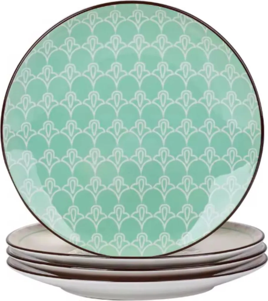 Servizio da tavola Sovereign Valenza - 4 pezzi - 4 persone - Colori misti - Ceramica - Servizio da tavola con piatti da portata, piatti fondi e piatti da colazione