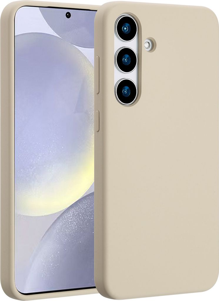 Accezz Liquid Silikoncase mit MagSafe Samsung Galaxy S25 Plus - Stone