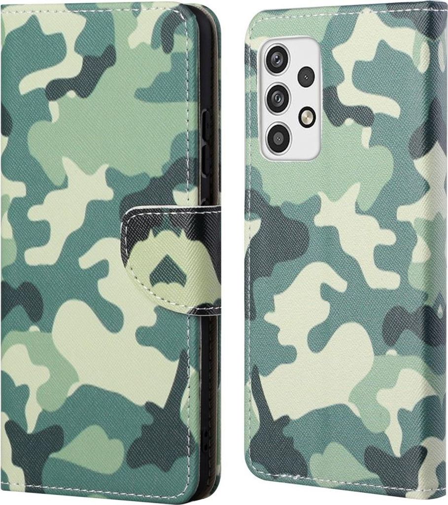 Samsung Galaxy A23 Hülle - Coverup Klapphülle - Camouflage
