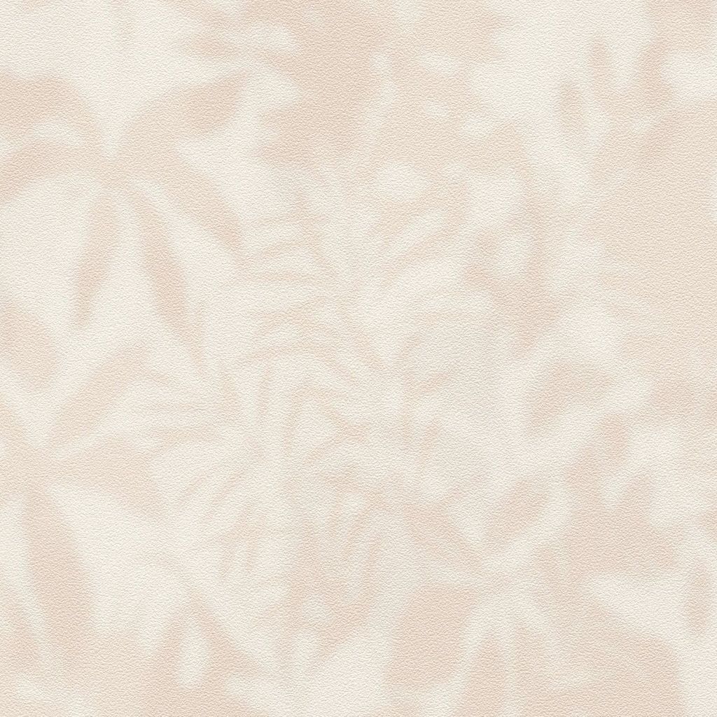 Dschungel-Tapete Rosé Beige - Vliestapete mit Palmenmotiv - Mustertapete modern livingwalls (KG-174641)