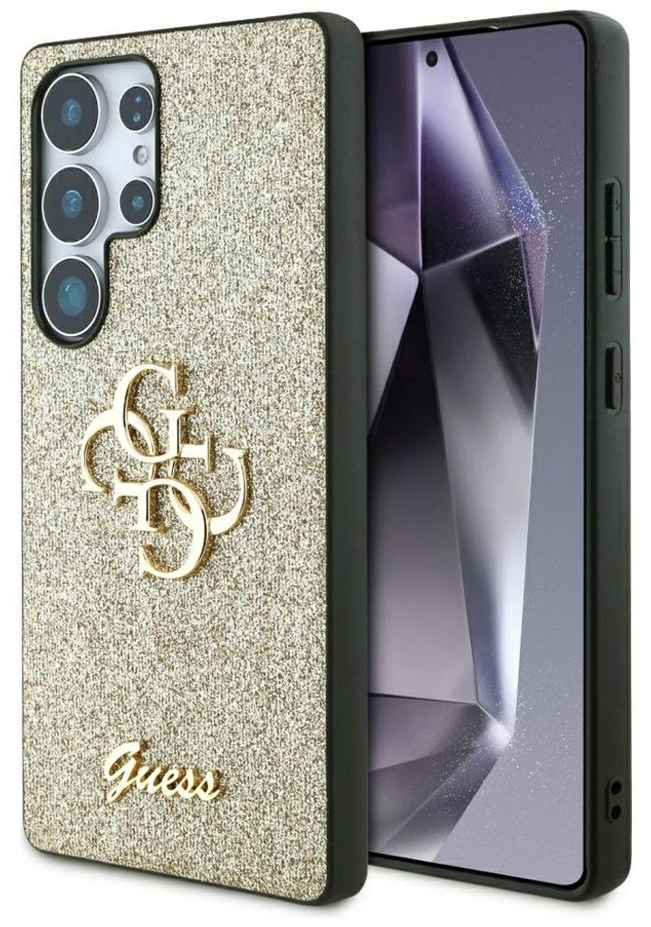 Guess Solid Glitter Big 4G Metal Logo Samsung Galaxy S25 Zdjęcie produktu 