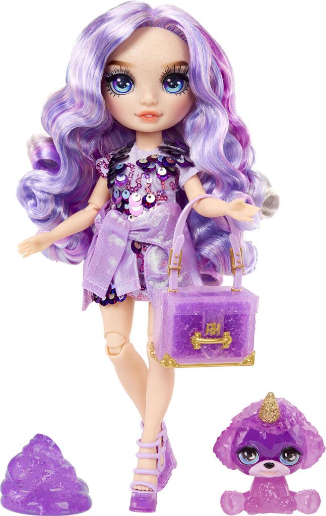 Rainbow High Fashionpoppen - Klassiek model - Violet Productafbeelding 