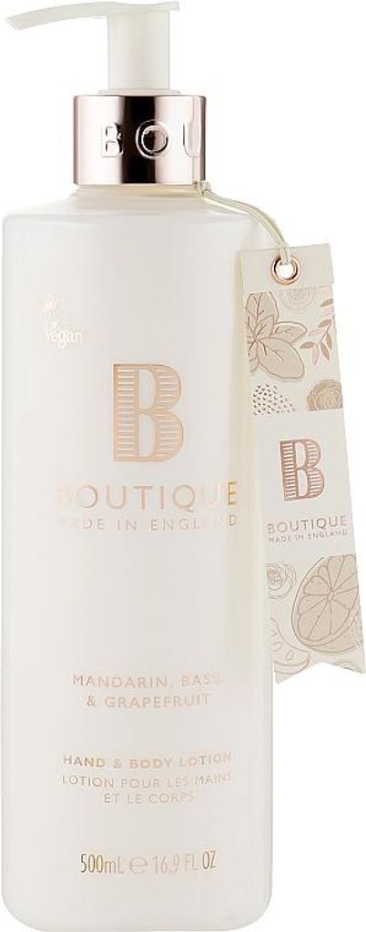 Grace Cole Boutique Mandarine, Basilikum & Grapefruit Hand & Krperlotion - 500 ml