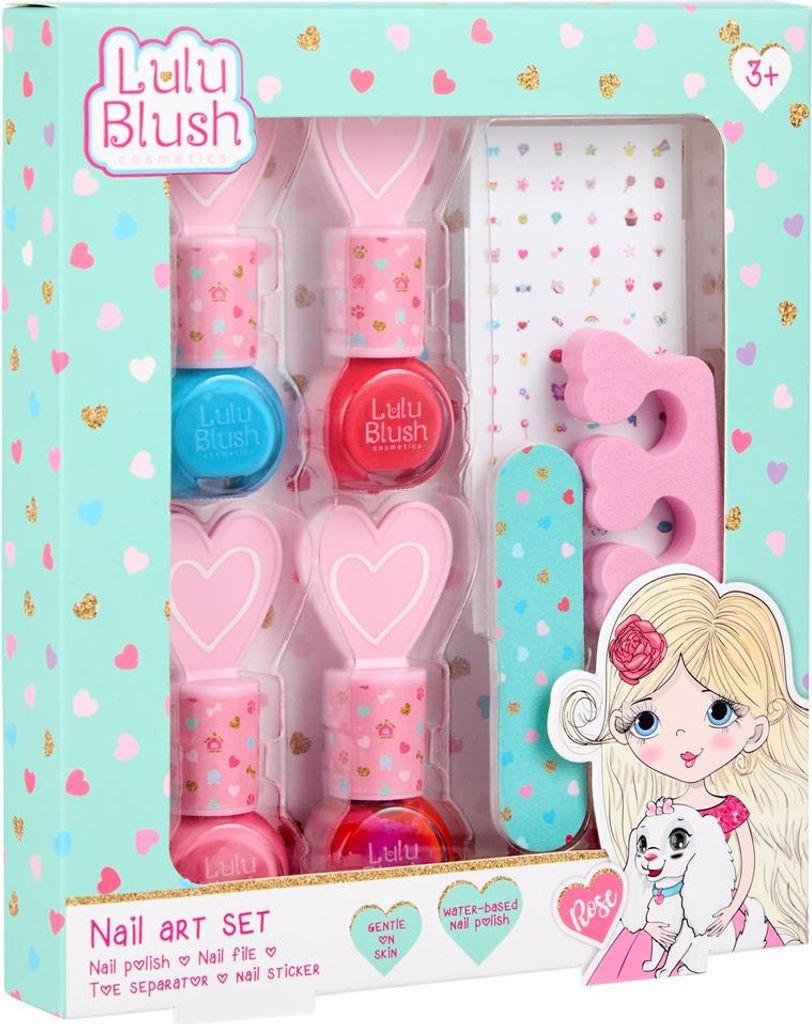 Canenco Erstellen Sie es! Lulu Blush Nailart-Set 84955