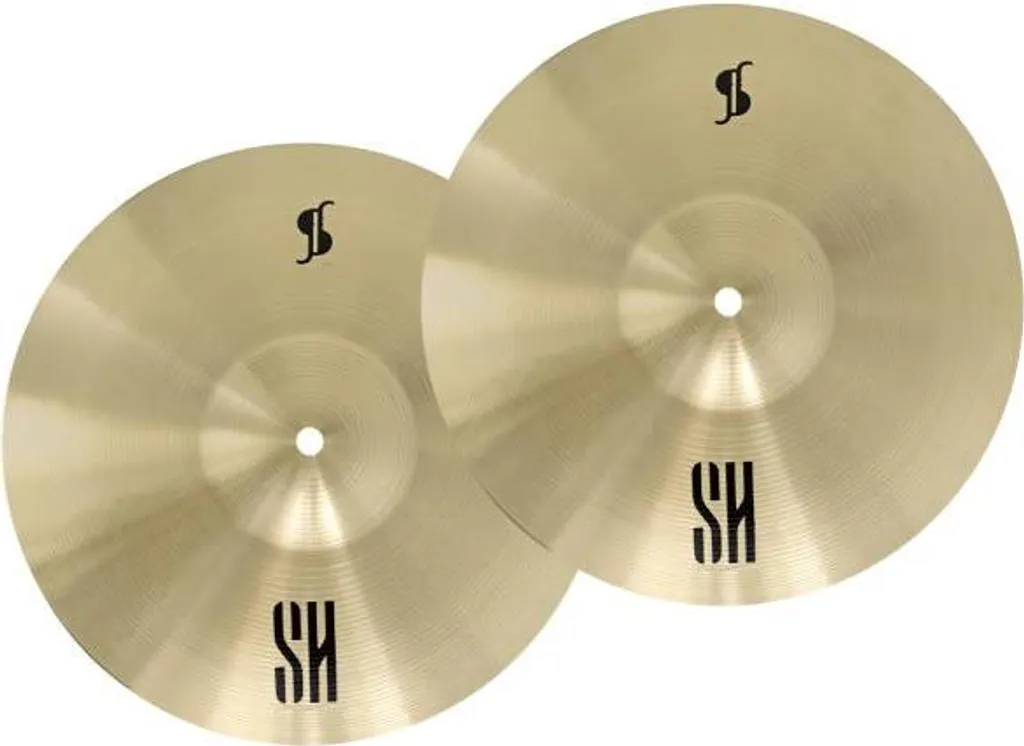 Cymbale Stagg SH-HM13R Hi-Hat avec Baguettes pour un Son Précis et Sans Bavure
