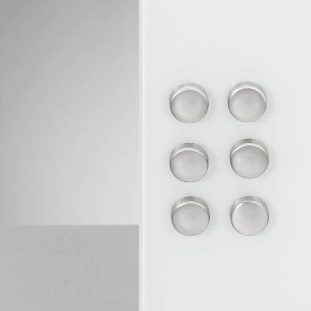 ZELLER PRESENT Magnet z nerezové oceli Ø2,7cm stříbrný 6 Obrázek produktu 6