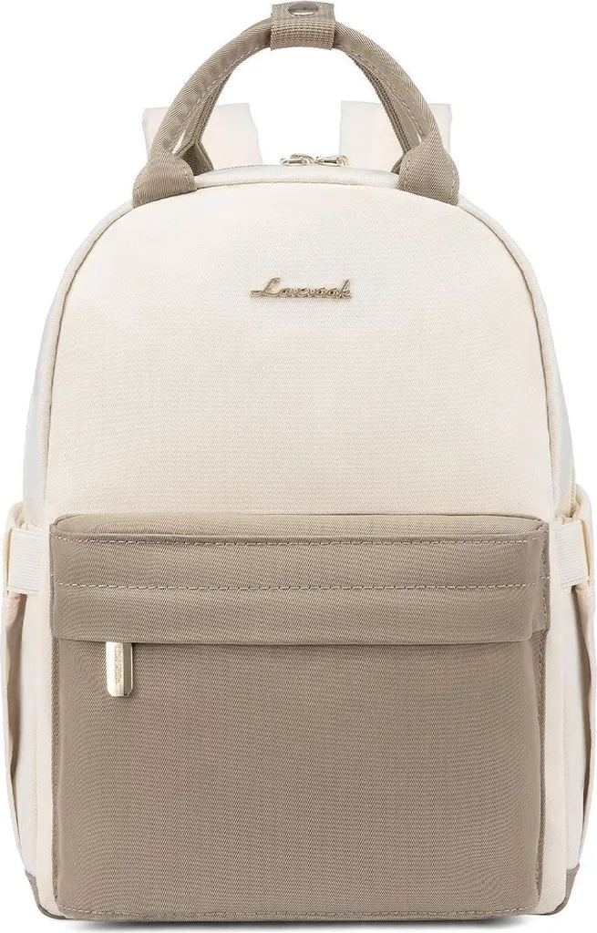 LOVEVOOK Zainetto Donna Piccolo 11'' - Elegante Borsa Khaki per Ufficio