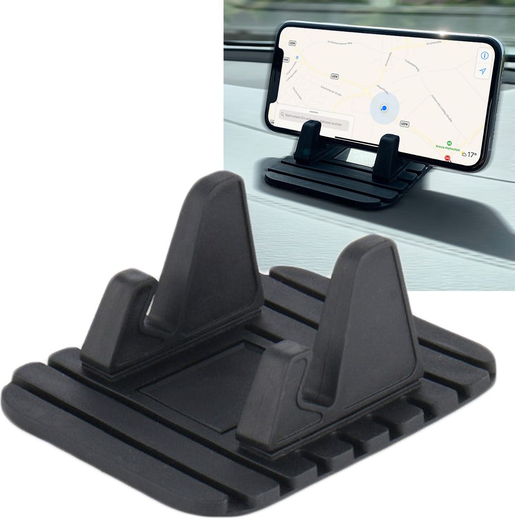 Anti Rutsch Handy Halterung Armaturenbrett Matte Auto LKW für Navigation Musik