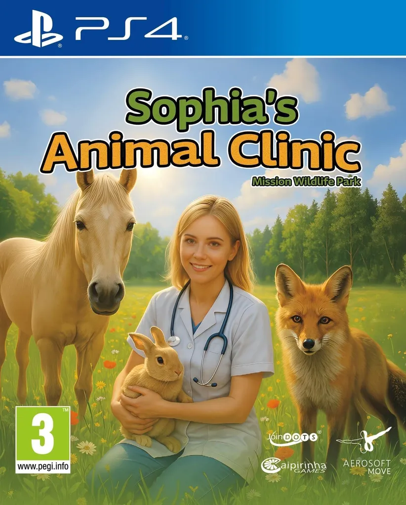 Sofia's Animal Clinic PS5 avec Mini-Jeux Éducatifs et Soins Animaux