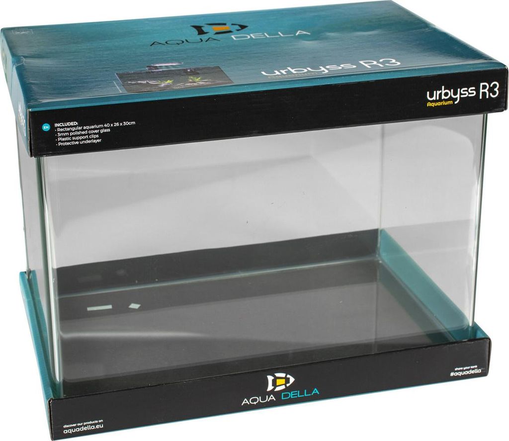 Aqua Della Aquarium Urbyss R, Maße: 40 x 26 x 30 cm