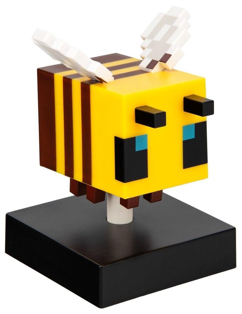 Een lamp met het iconische bijtje uit Minecraft Productafbeelding 