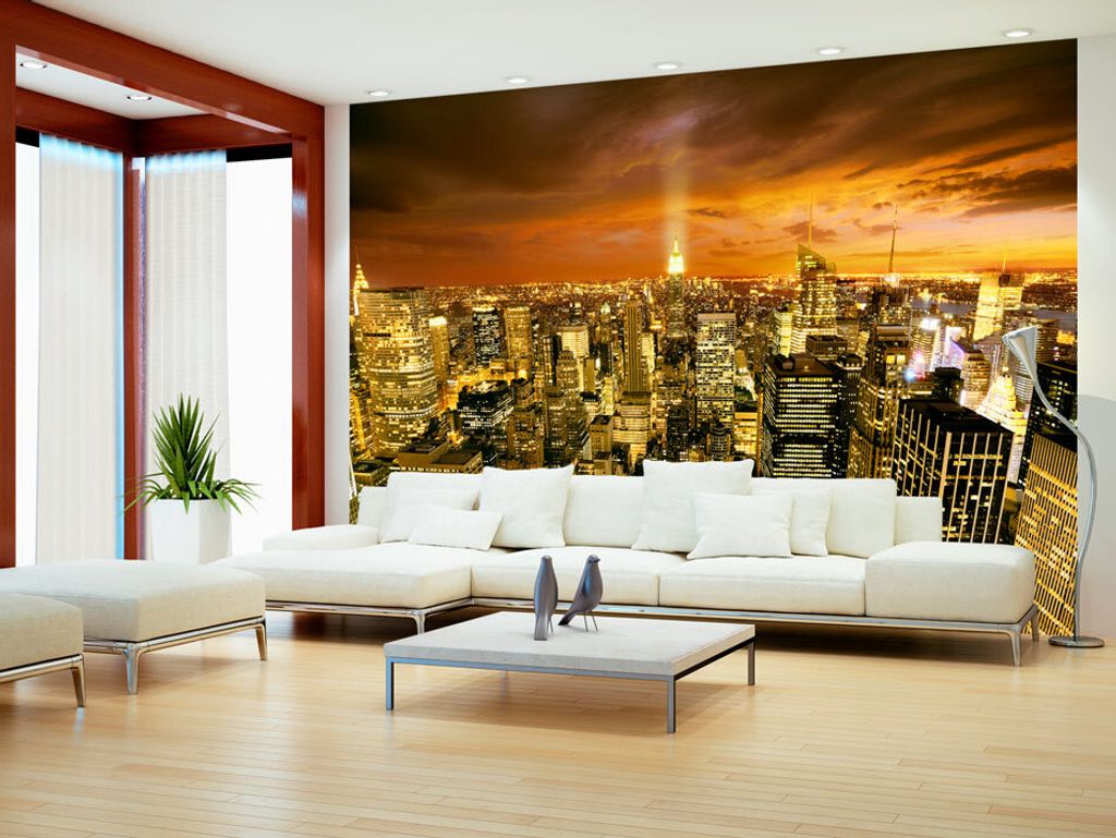 Vlies Fototapete 400x280 cm Tapeten Wandtapete XXL Stadt Produktbild 