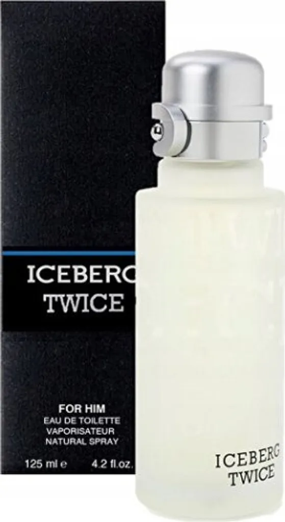 Eau de Toilette Iceberg Twice pour Homme 125 ml Vaporisateur Authentique