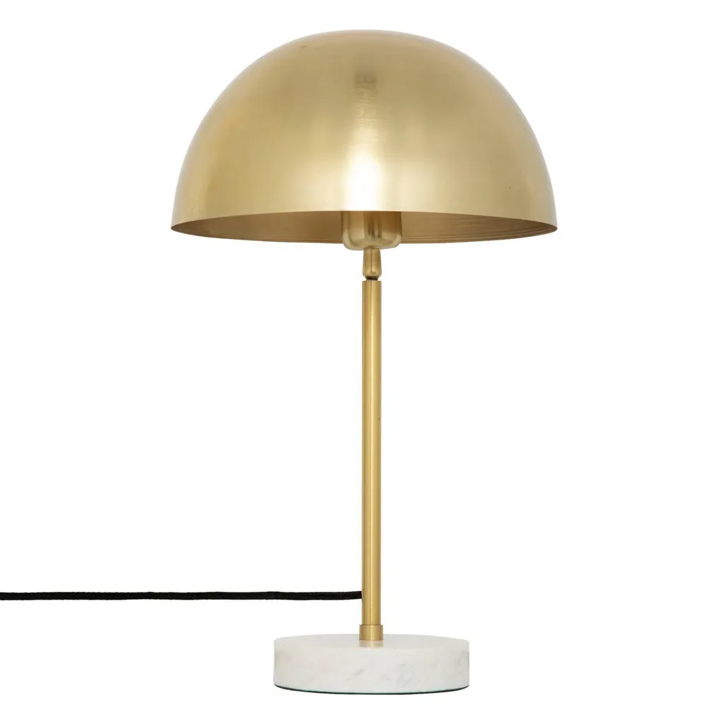 Lampe champignon Lilio rétro 46 cm en métal pour une déco vintage