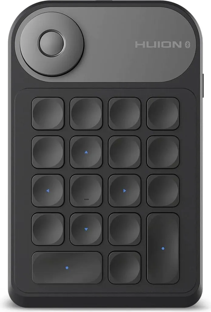 Huion Keydial Mini K20 Clavier Numérique Sans Fil pour Tablette Graphique - 9