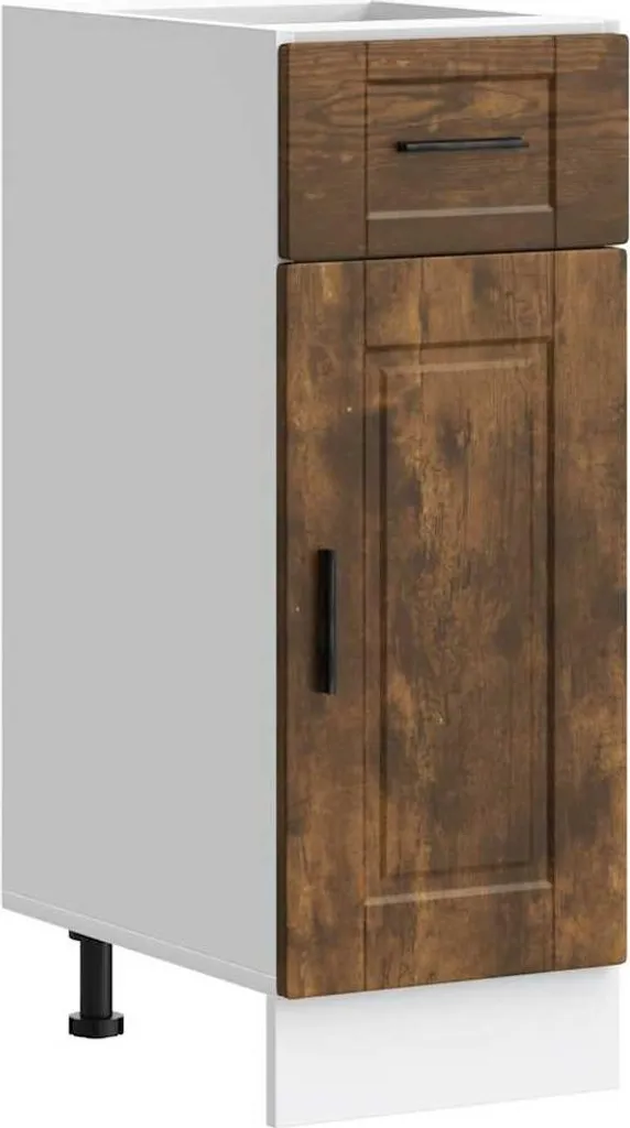 Modulo Base Cucina Porto 80x46x81,5 cm | Rovere Affumicato vidaXL