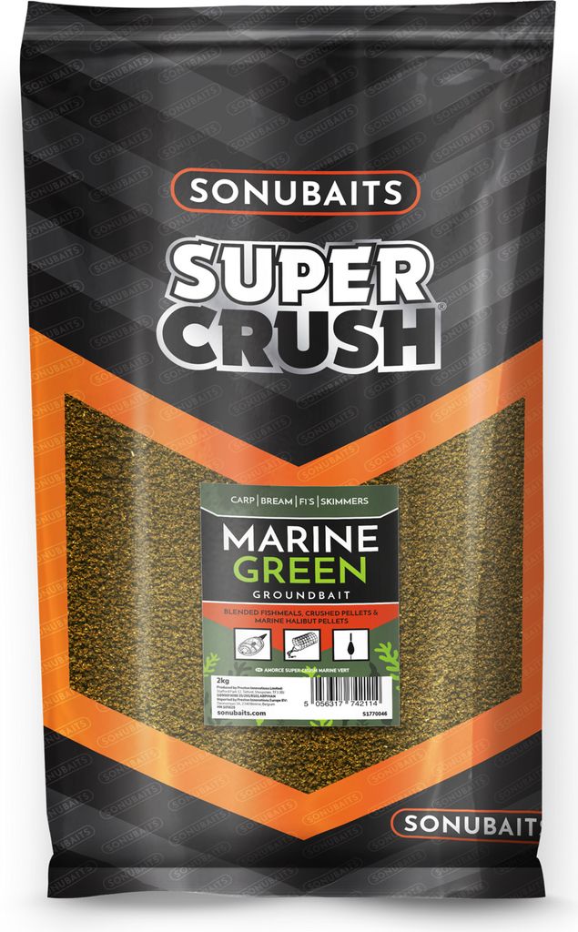 Sonubaits Marine Green Groundbait 2 kg Produktbild 