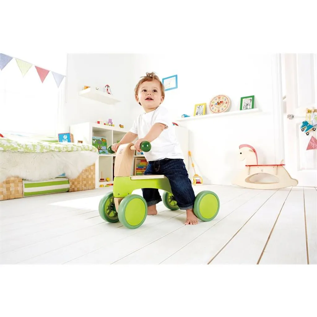 Roue Hape E0101 Push & Pull avec effets visuels et manche en bois - 12