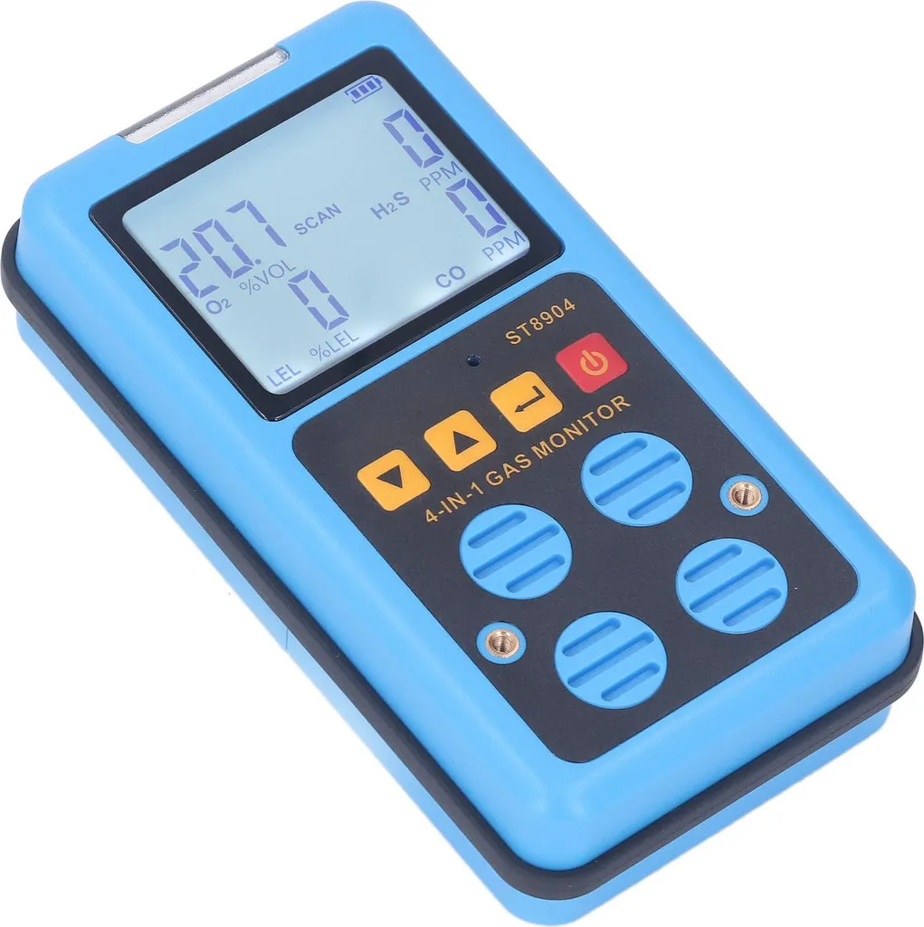 Détecteur Multi-Gaz Rechargeable CHICIRIS - Mesure de Haute Résolution