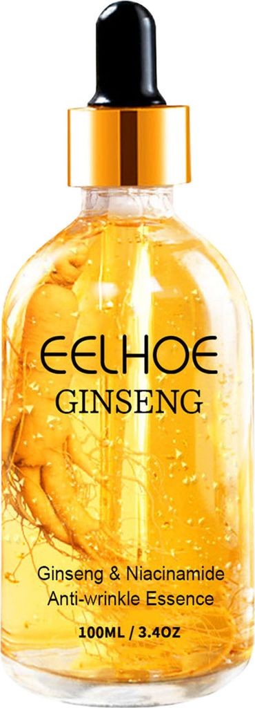 100 ml Gesichtsessenz, Ginseng-Extrakt, nicht reizend, nicht fettend, zieht leicht ein, spendet Feuchtigkeit, lässt feine Linien verblassen, beruh...
