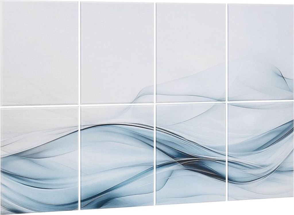8er-Pack Art Acoustic Panels 15,8 x 11,8 Zoll selbstklebend für Heimstudios