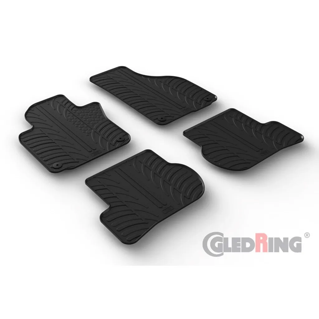 Tappetini Gomma Skoda Octavia II 2004-2013 | Protezione Totale