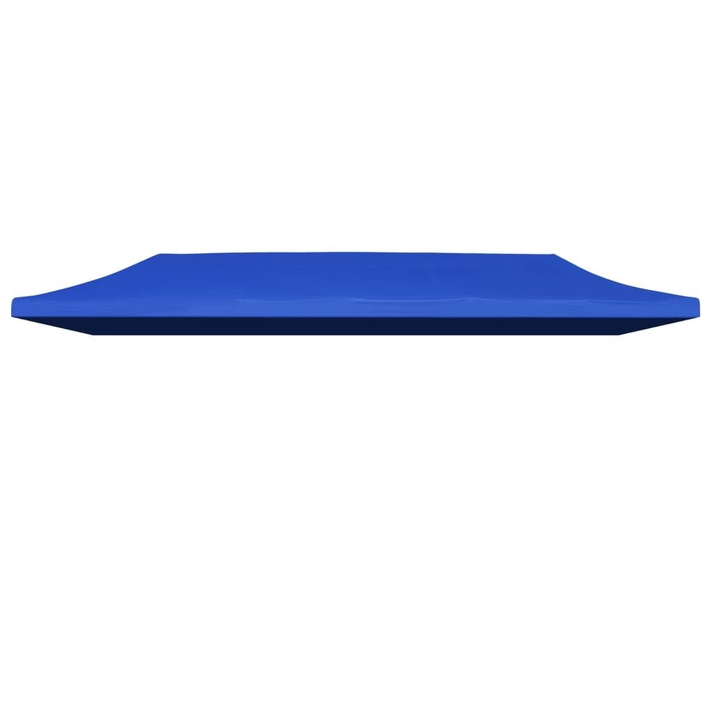 Tetto per Tendone per Feste 3x6 m Blu Immagine del prodotto 