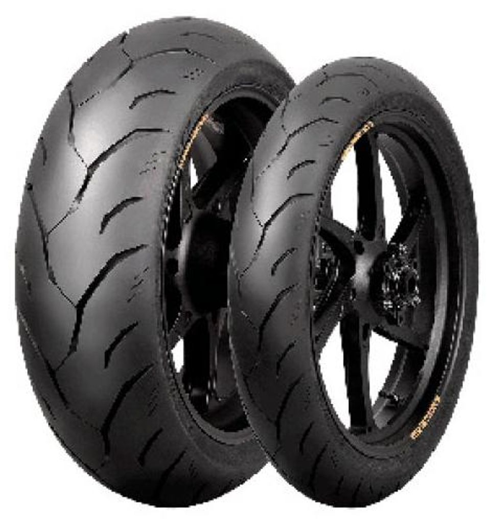 CST Motorradreifen car-tyres CM-S1 Ride Migra ( 120/70 ZR17 TL (58W) Vorderrad )