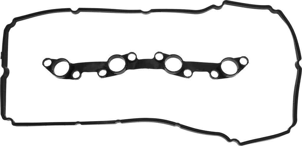 Ventildeckeldichtungssatz kompatibel für Toyota TACOMA 2.7L L4 2005-2020, strapazierfähige schwarze Zylinderkopfventildichtung aus Gummi mit Zün...