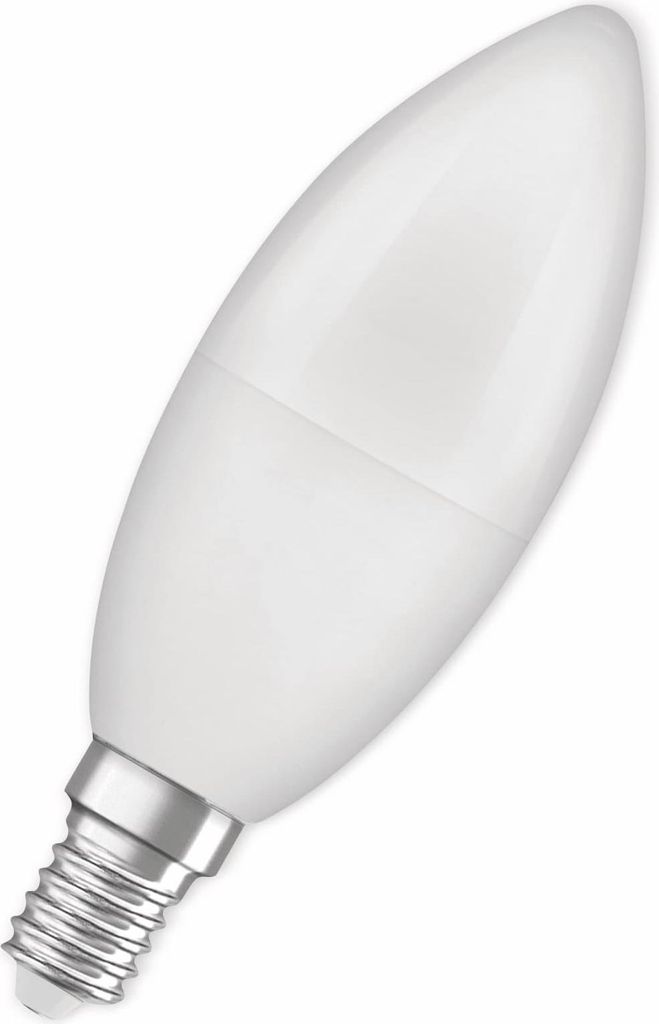 Osram LED Leuchtmittel Star Classic Kerze 7,5W = 60W E14 matt 806lm warmweiß 2700K