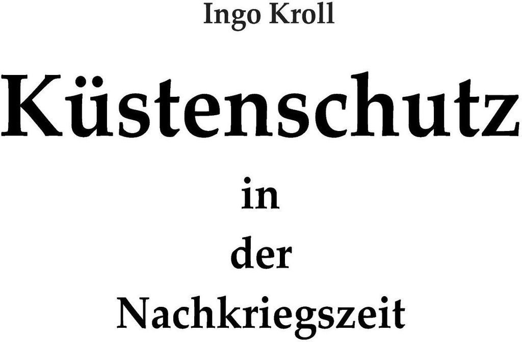 Küstenschutz in der Nachkriegszeit