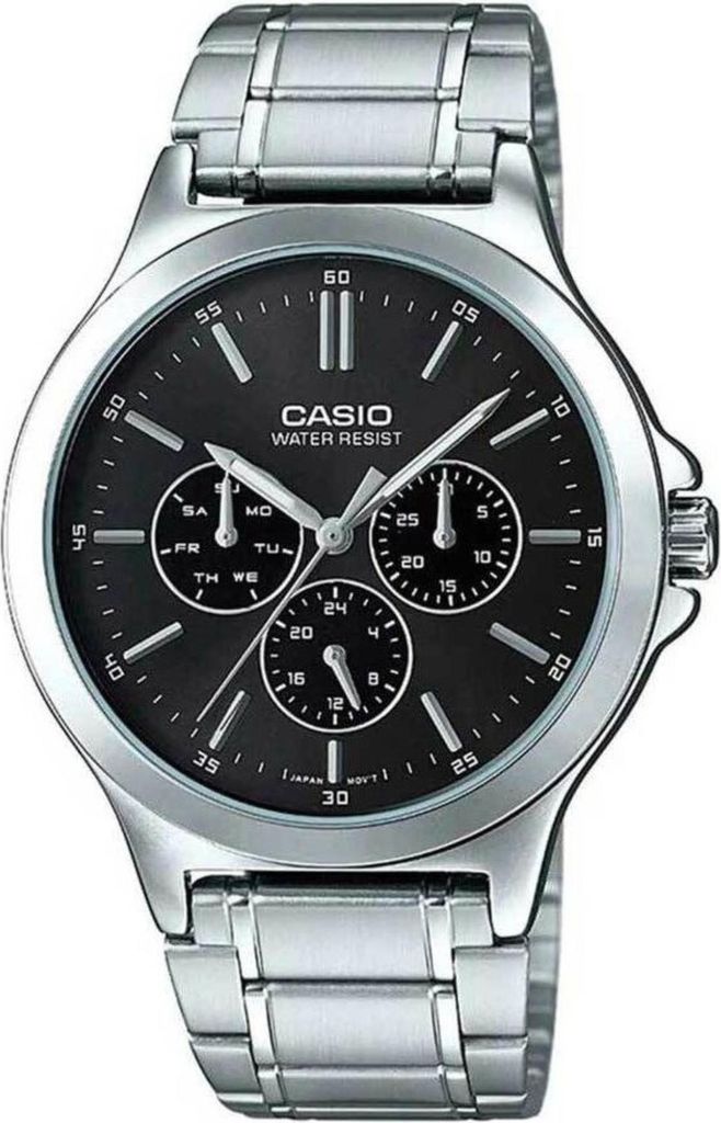 Casio Mtp-V300D-1A Herrenuhr + Box - Armbanduhr – Quarz