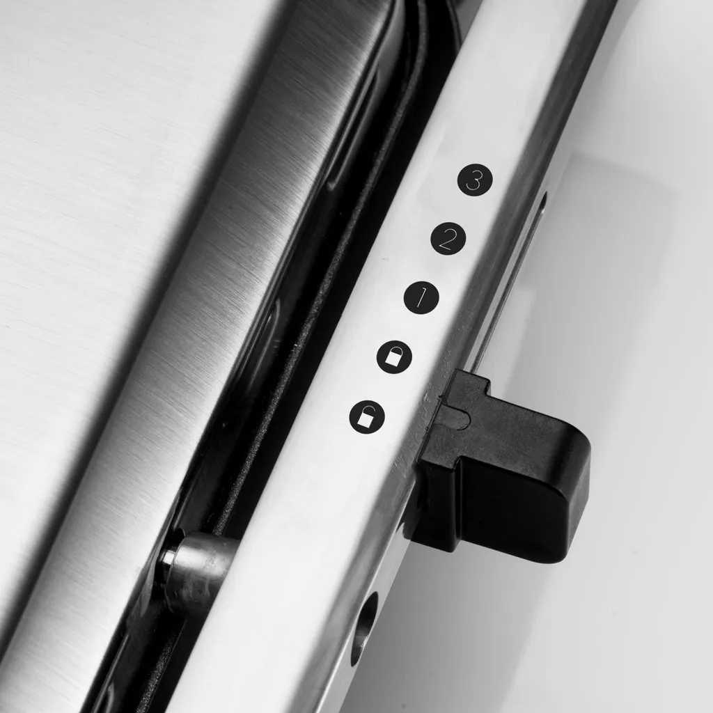 Appareil à Panini et Grill Électrique de Table - Format Compact Inox