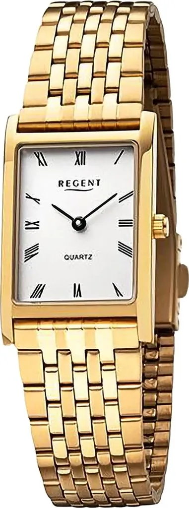 Regent orologio da donna in metallo orologio da polso al quarzo bracciale in metallo dorato D2URF1333