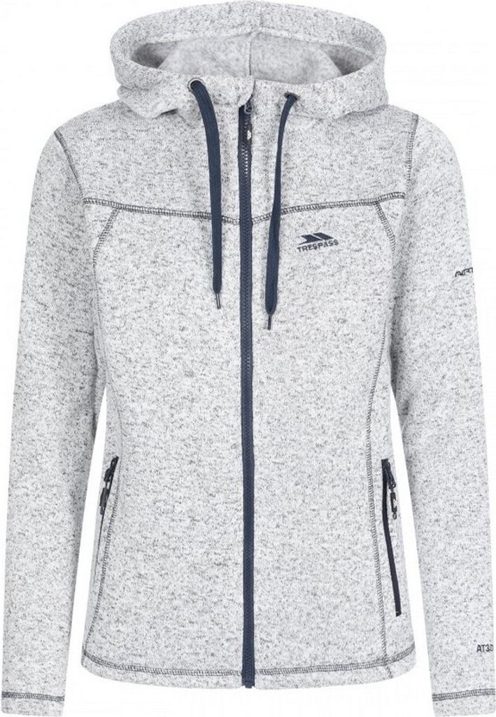 Trespass Damen Fleecejacke Odelia TP4127 (XS) (Natur/Marineblau meliert)