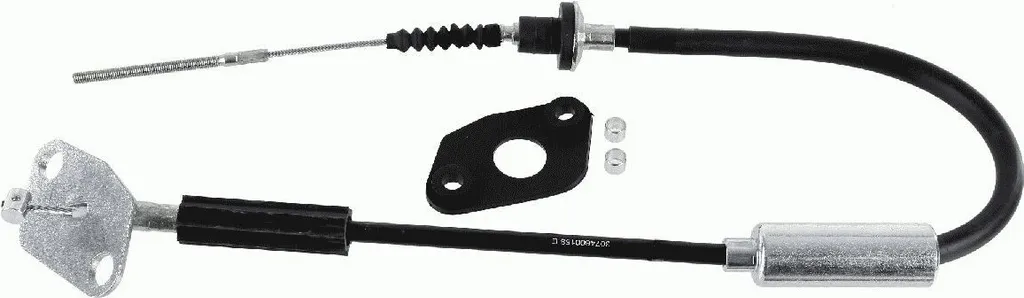Réparer l'embrayage Chevrolet Spark M300 avec le câble SACHS 3074 600 158