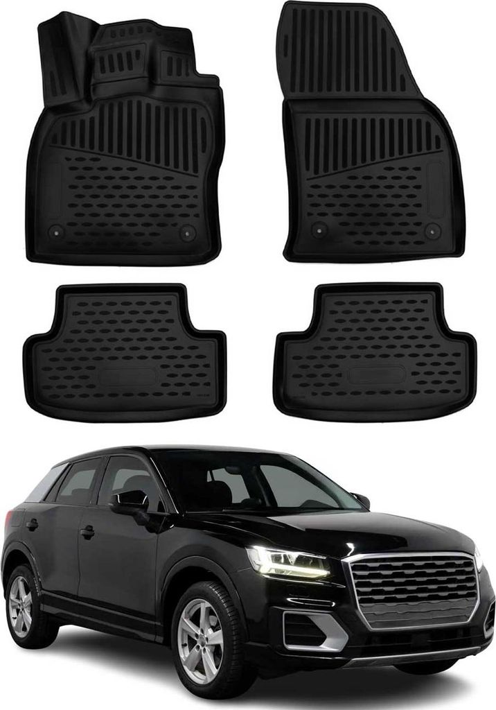 OMAC 3D Tapis de sol pour Audi Q2 2017-2025 caoutchouc TPE Image du produit 