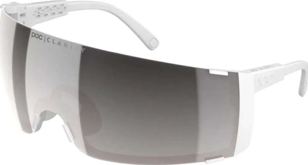 Lunettes de vélo de route POC Propel Blanc avec verres Clarity HD Sport