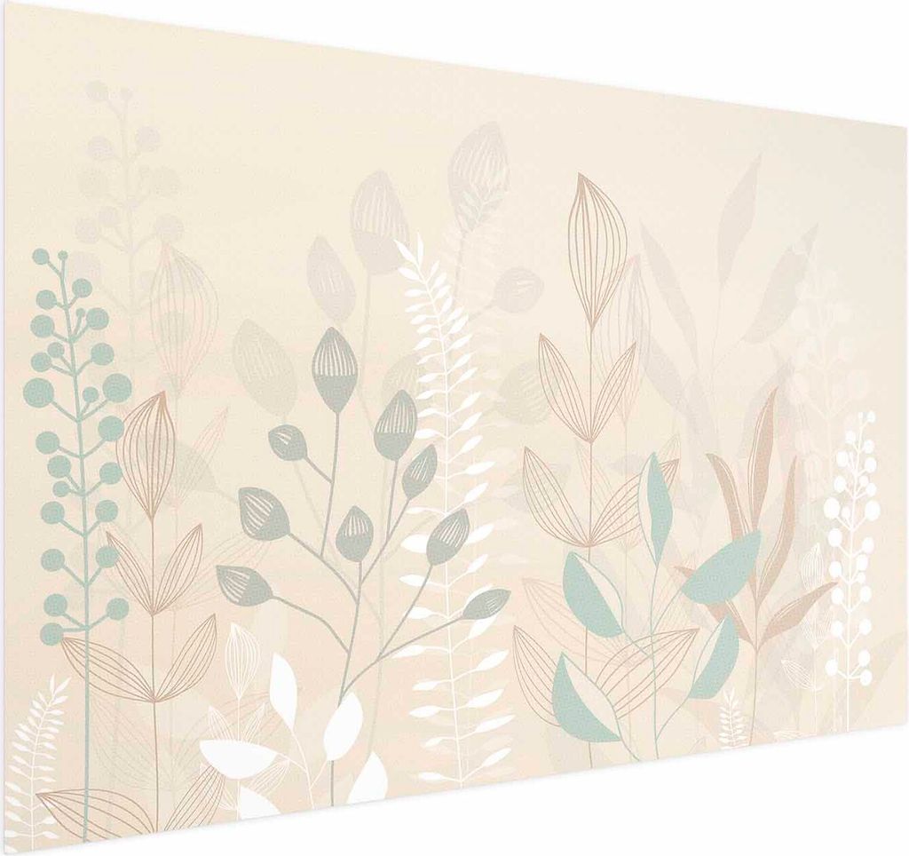 Posterpapier Poster - Pastel-Beige Meadow 30x21 cm Blätter e-A-10130-ao-a