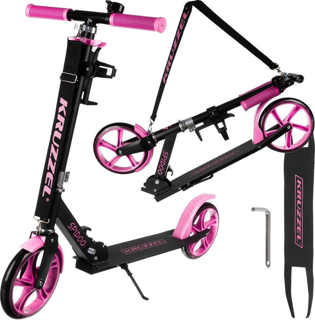 Monopattino Spidoo rosa Kruzzel 25628 Immagine del prodotto 