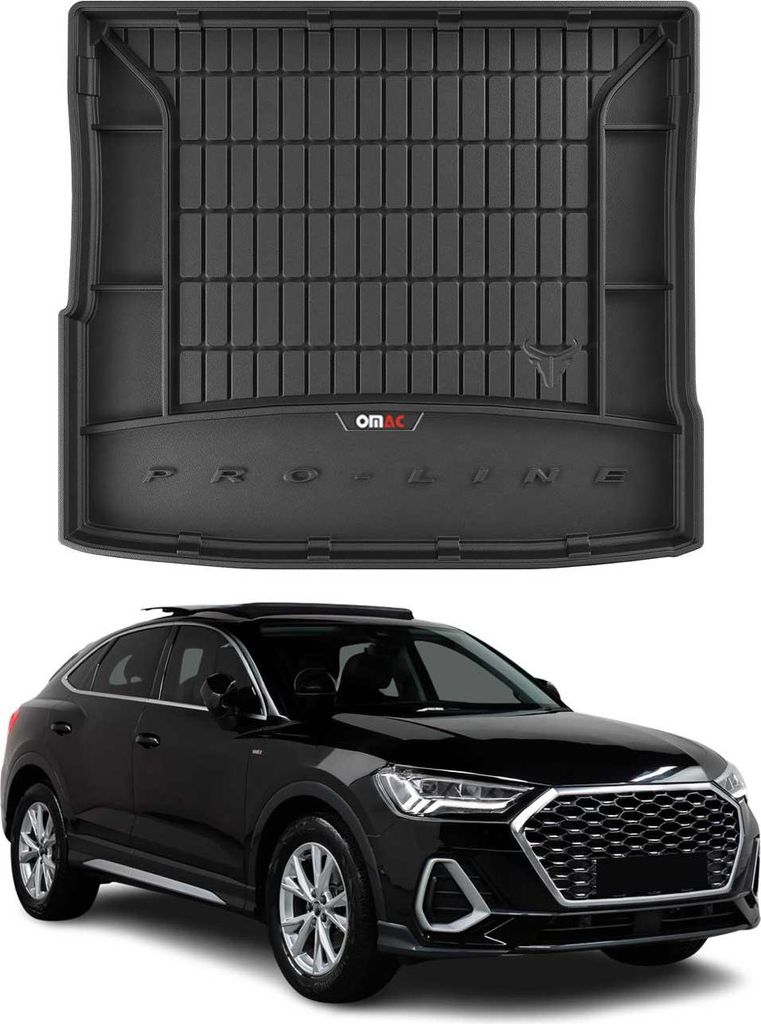 OMAC Gummi Kofferraumwanne für Audi Q3 Sportback 2019-2025 TPE Laderaumwanne