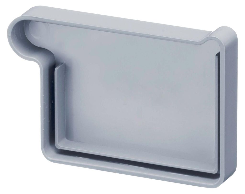 INEFA Dachrinnen Endstück Kastenrinne PVC NW83 / 83mm, Produktbild 