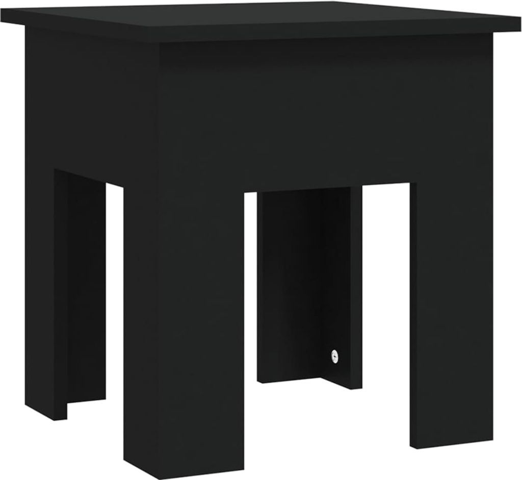 vidaXL Konferenční stolek černý 40x40x42 cm Materiál dřevo Obrázek produktu 