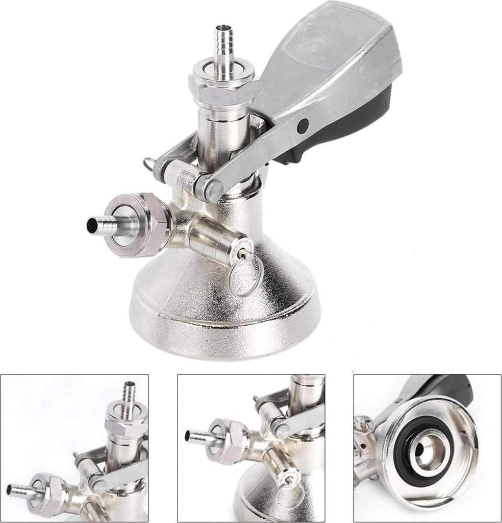 G Type Keg Coupler - RVS G Type Keg Coupler - Bierdispenser Verbinder Apparatuur für Thuisbrouwen