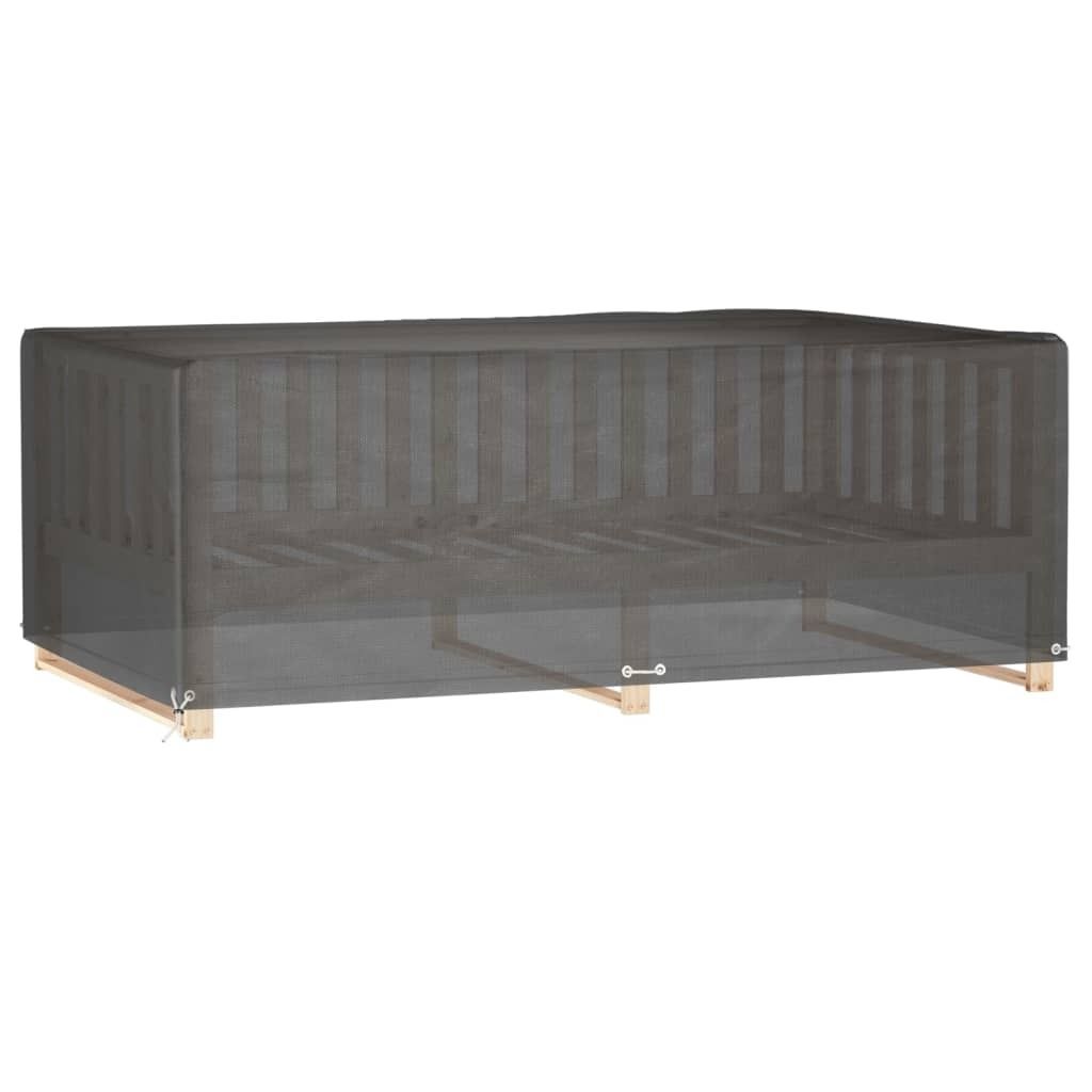 Maison Exclusive Gartenmöbel-Abdeckung 12 Ösen 213x132x75 cm Rechteckig