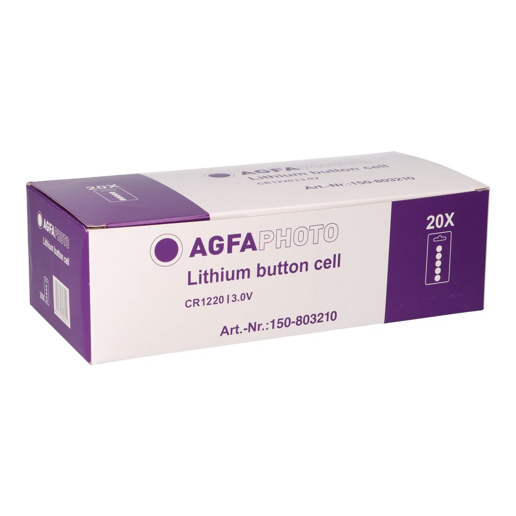 AgfaPhoto CR2 3V Lithium-Batterie – Einweg-Batterie Für Kameras, Taschenlampen & Elektronik