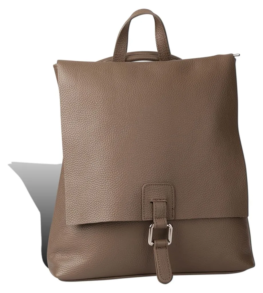 Sac à dos quotidien pour le travail et les loisirs taupe et gris