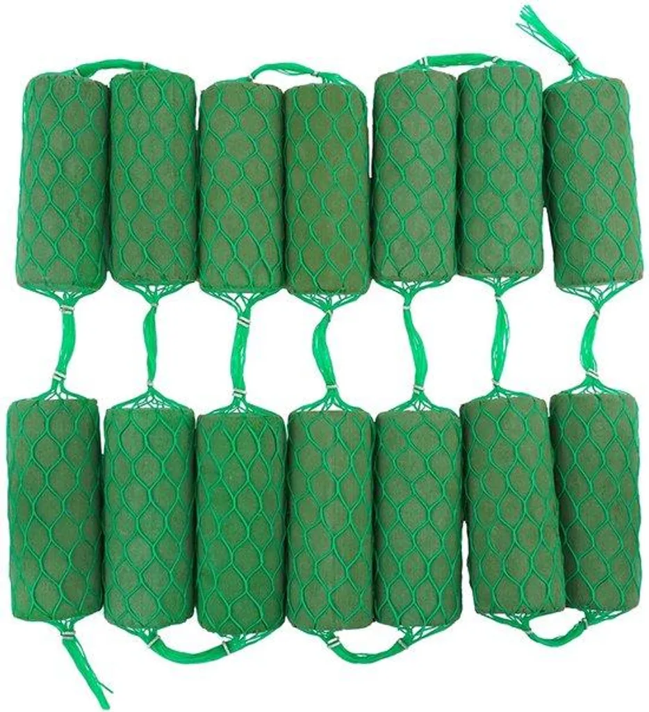 Porte-fleurs cylindrique lot de 14 structures robustes en acier inoxydable