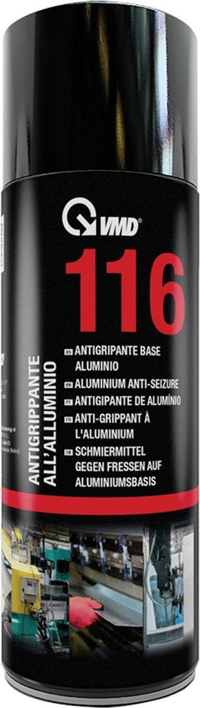 Aluminium-Schmierspray - 400 ml - Hitzebeständig bis 600 °C - Verschleiß- und Korrosionsschutz - Für Metallteile und mechanische Verbindungen [...
